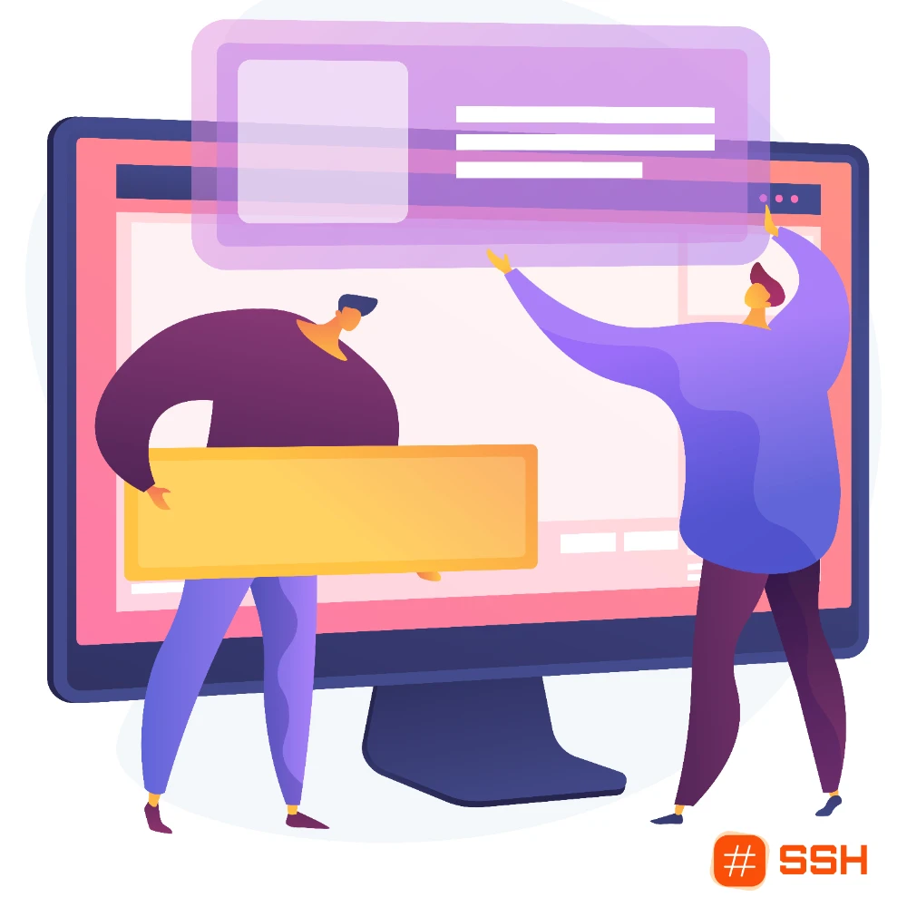 Корпоративный сайт SSH FIRST
