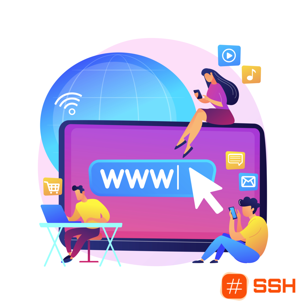 Корпоративный сайт SSH BUSINESS